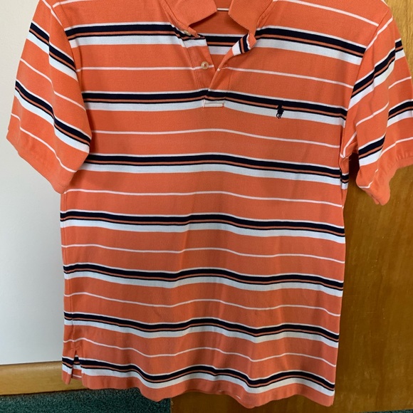 POLO BY RALPH LAUREN BOYS STRIPED POLO SHIRT - Picture 4 of 4